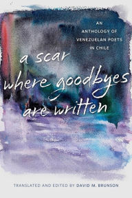 Title: A Scar Where Goodbyes Are Written: An Anthology of Venezuelan Poets in Chile, Author: David M. Brunson