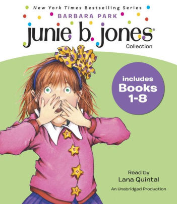 Junie B Jones: Books 1-8 By Barbara Park, Lana Quintal |, Audiobook (CD ...