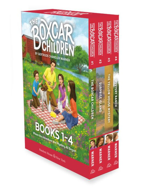 The Boxcar Children Mysteries Boxed Set #1-4 by Gertrude Chandler