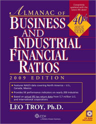 Almanac of Business and Industrial Ratios 2009 / Edition 40