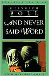 And Never Said a Word