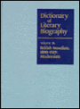 British Novelists, 1890-1929: Modernists