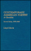 Title: Contemporary American Poetry: A Checklist-Second Series, 1973-1983, Author: Lloyd Davis