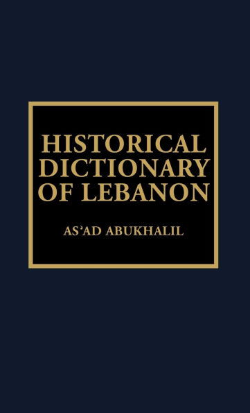 Historical Dictionary of Lebanon