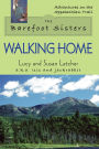 Barefoot Sisters Walking Home