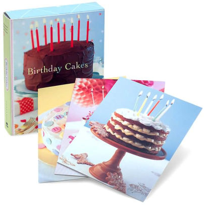 Birthday Cakes Notecards