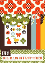 Reprodepot Folk and Flora Mix & Match Stationery