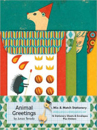 Animal Greetings Mix & Match Stationery
