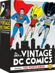 Title: The Art of Vintage DC Comics: 100 Postcards (Comic Book Art Postcards, Vintage Bulk Postcards, Cool Postcards for Mailing), Author: Editors of DC Comics