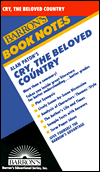 Cry, the Beloved Country (Barron's Book Notes)