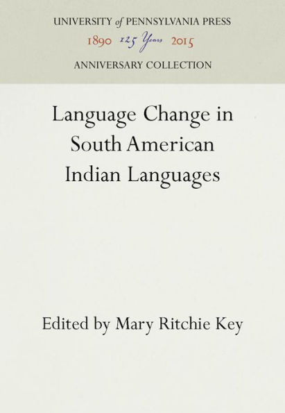 Language Change in South American Indian Languages