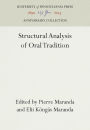 Structural Analysis of Oral Tradition