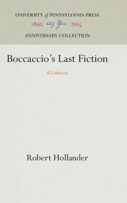 Boccaccio's Last Fiction: 