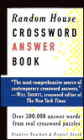 Crossword Answer Book