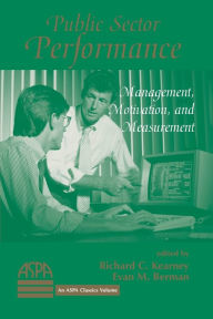 Public Sector Performance / Edition 1
