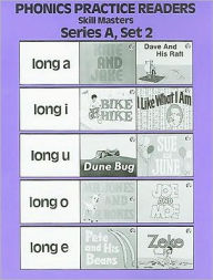 Phonics Practice Readers Skill Masters, Series A, Set 2: Long Vowel Words
