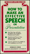 How to Make an Effective Speech or Presentation