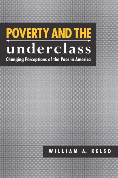 Poverty and the Underclass: Changing Perceptions of the Poor in America / Edition 1