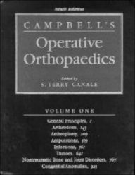 Campbell's Operative Orthopaedics, 4 Volume Set / Edition 9