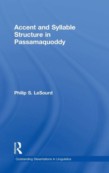 Accent & Syllable Structure in Passamaquoddy