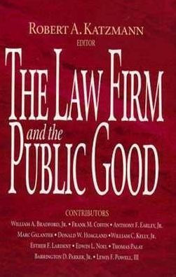 The Law Firm and the Public Good