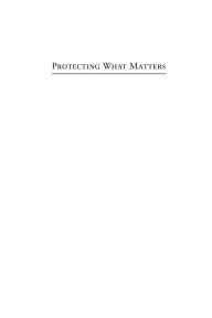 Title: Protecting What Matters: Technology, Security, and Liberty since 9/11, Author: Ramon Barquin
