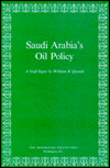 Saudi Arabia's Oil Policy