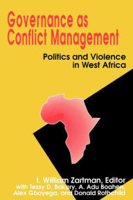 Governance As Conflict Management