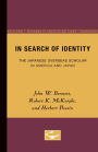 In Search of Identity: The Japanese Overseas Scholar in America and Japan