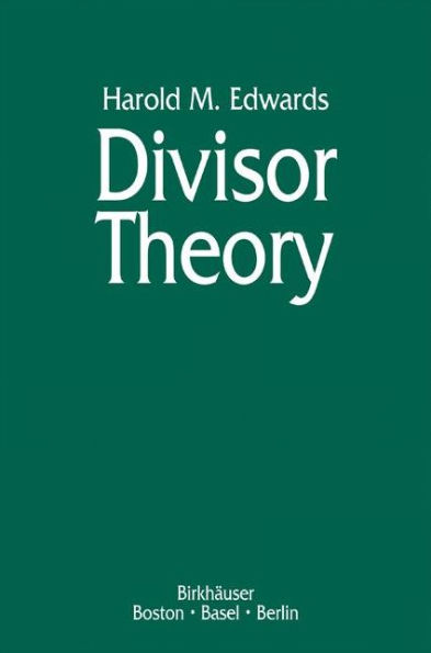 Divisor Theory / Edition 1