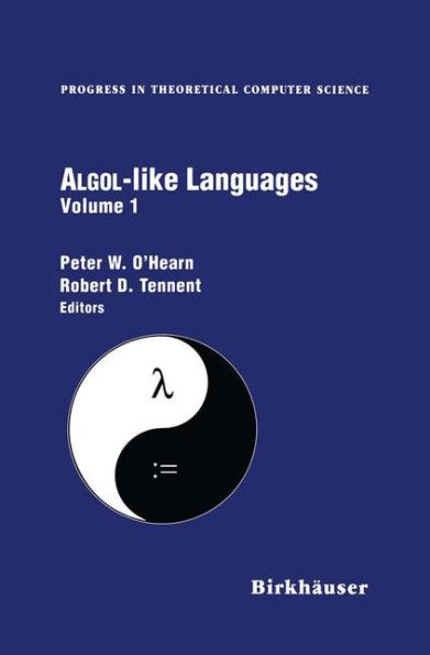 Algol-like Languages / Edition 1