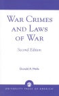 War Crimes and Laws of War / Edition 2