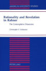 Rationality and Revelation in Rahner: The Contemplative Dimension