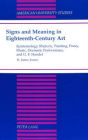 Signs and Meaning in Eighteenth-Century Art: Epistemology, Rhetoric, Painting, Poesy, Music, Dramatic Performance, and G. F. Handel