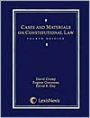 Cases and Materials on Constitutional Law / Edition 4