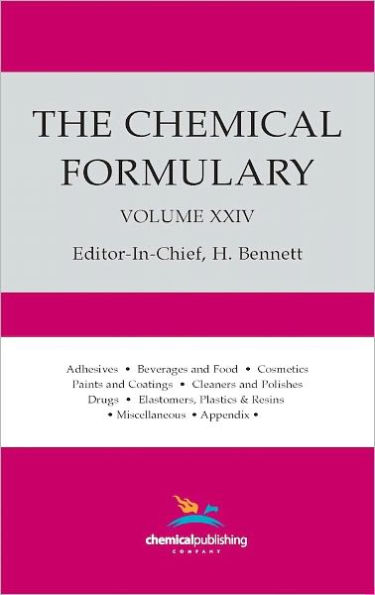 The Chemical Formulary, Volume 24