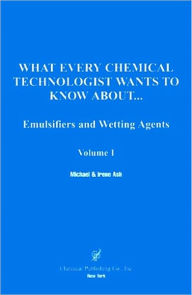 Title: Emulsifier and Wetting Agents, Author: Michael Ash