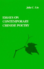 Essays Contemporary Chinese Poetry