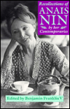 Title: Recollections of Anaïs Nin: By Her Contemporaries, Author: Benjamin Franklin V