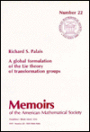 A Global Formulation of the Lie Theory of Transformation Groups