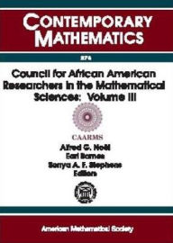 Council for African American Researchers in the Mathematical Sciences