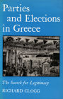 Parties and Elections in Greece: The Search for Legitimacy