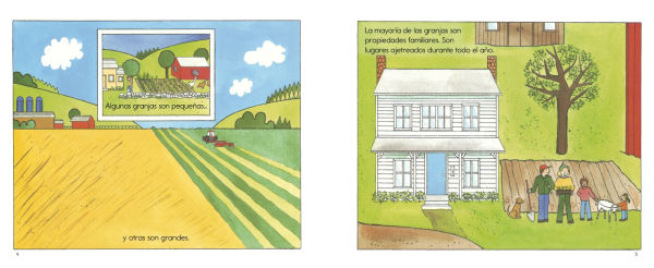 Agricultura: Una Introducción Atractiva a la Agricultura, Incluyendo Tractores, Graneros, Cultivos y Más