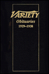 Variety Obituaries, 1929-38