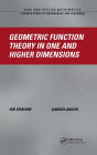 Geometric Function Theory in One and Higher Dimensions / Edition 1