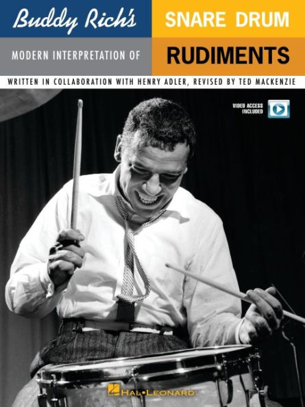 Buddy Rich's Modern Interpretation of Snare Drum Rudiments Book/Online Audio
