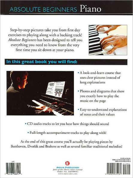 Absolute Beginners - Piano (Bk/Online Audio)
