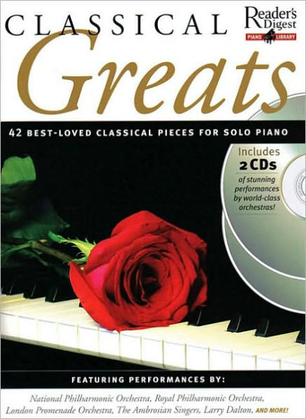 Classical Greats: Reader's Digest Piano Library Book/2-CD Pack