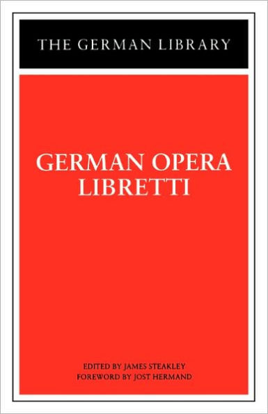 German Opera Libretti / Edition 1