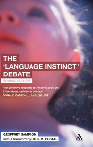 Title: The 'Language Instinct' Debate, Author: Geoffrey Sampson